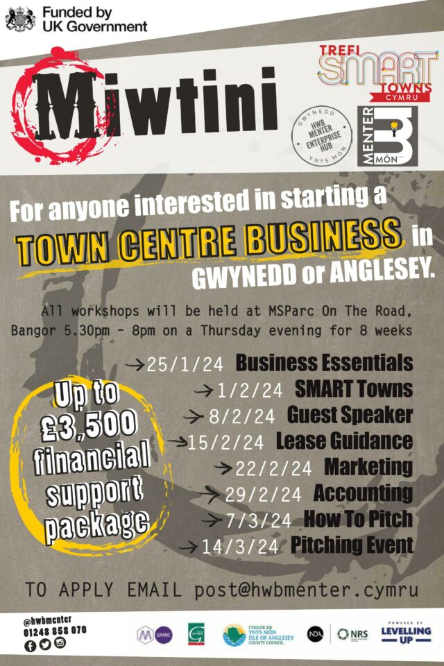 Miwtini Town Centre Leaflet English